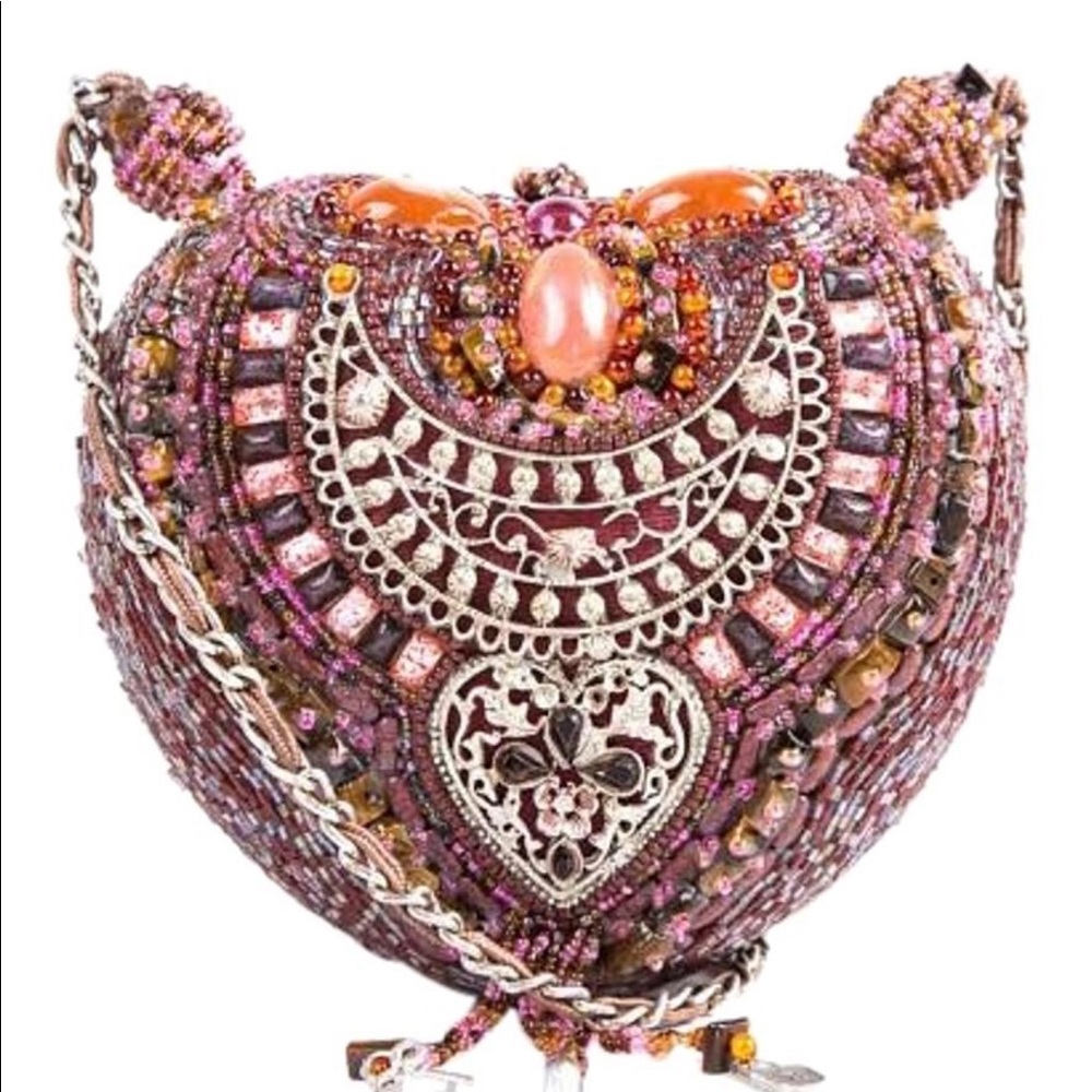 Mary Frances Heart Shaped Handbag